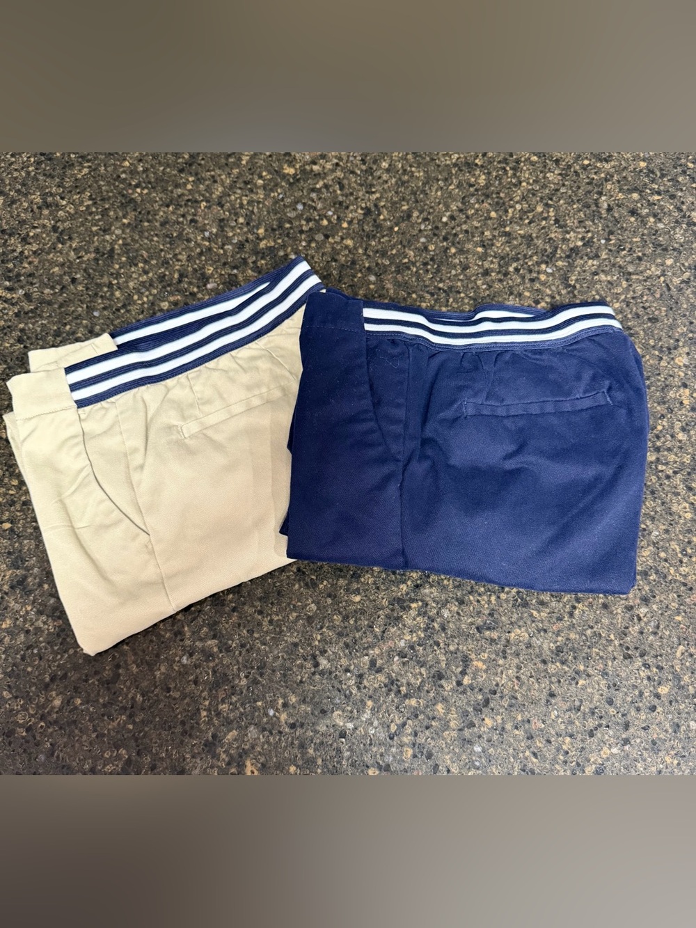French Toast Blue Khaki School Uniform BUNDLE LOT SET Girls Plus 12 Chino Pants